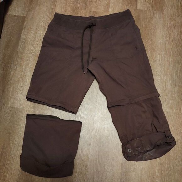 Danskin Now  Capri/shorts waist is 35 inches/rise is 10  and 21 1/2 EX COND - Picture 1 of 2